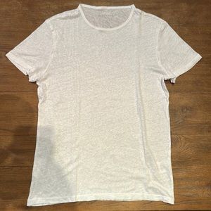 Derek Rose Linen T Shirt Size Small